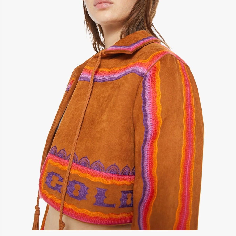 MOTHER Multicolor Suede Jacket - Picture 3 of 3
